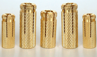 BRASS EXPANSION ANCHORS 