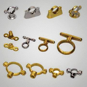 BRASS PIPE CLAMPS